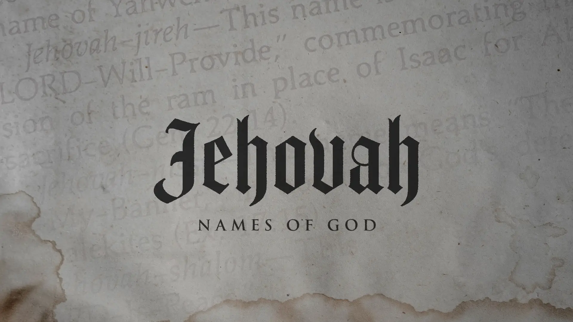 Jehovah