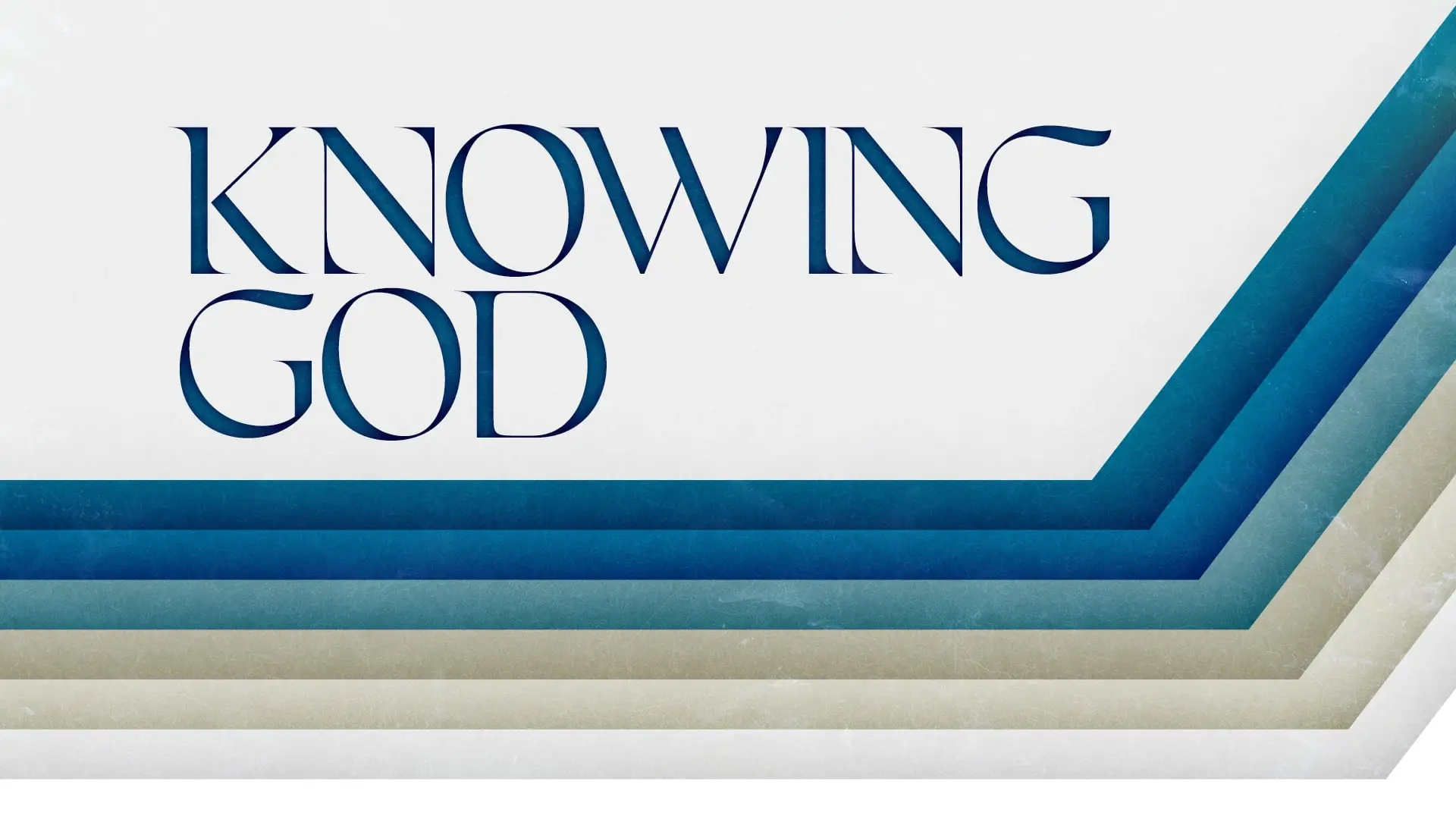 Knowing God